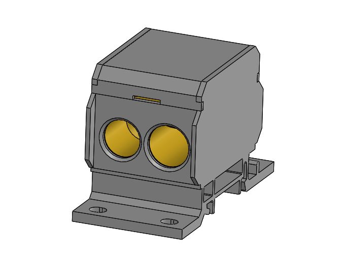 Blok dystrybucyjny DB-12 Al/Cu