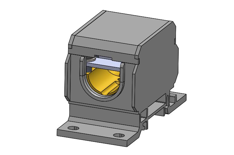 Blok dystrybucyjny DB-13 Al/Cu